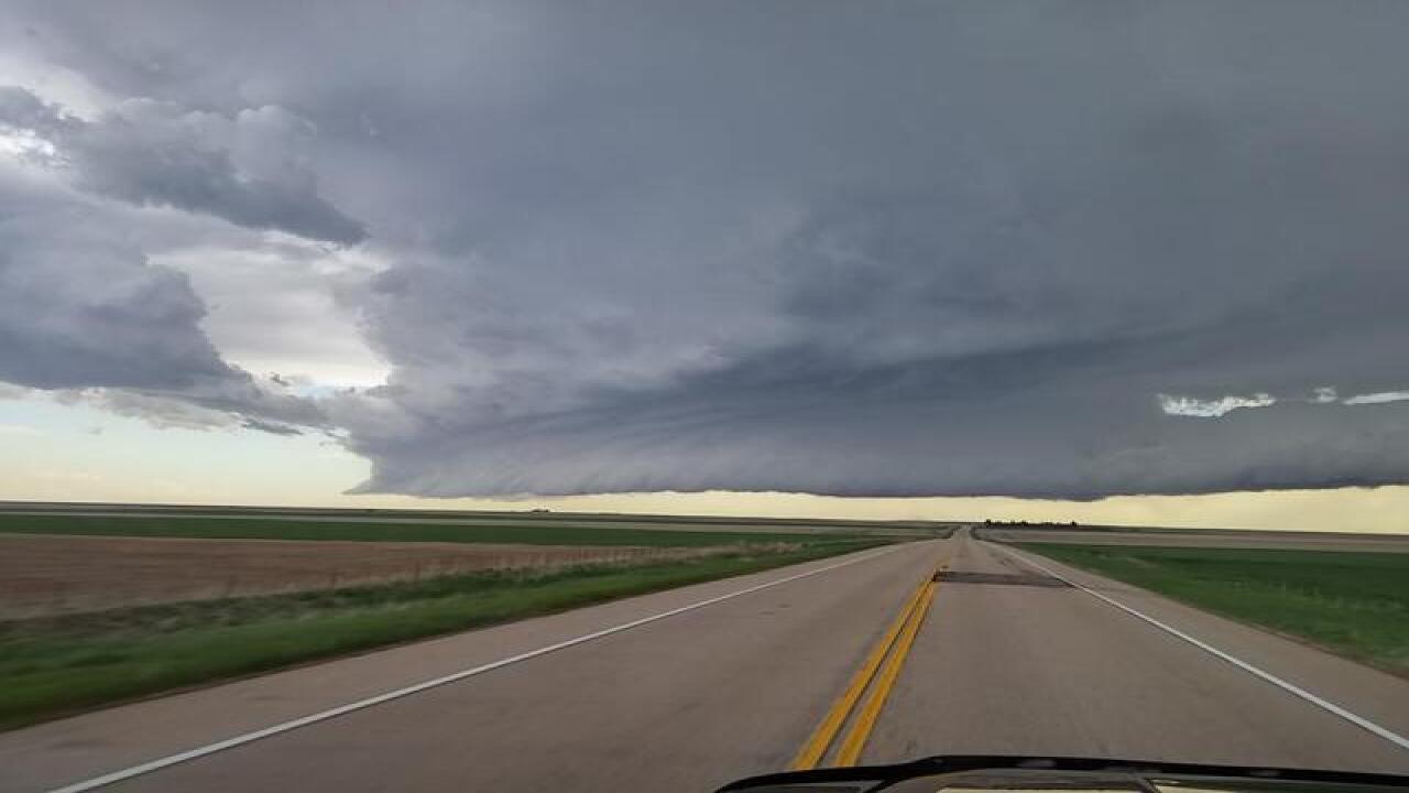 Tornadoes, hail touch down in Eastern Colorado