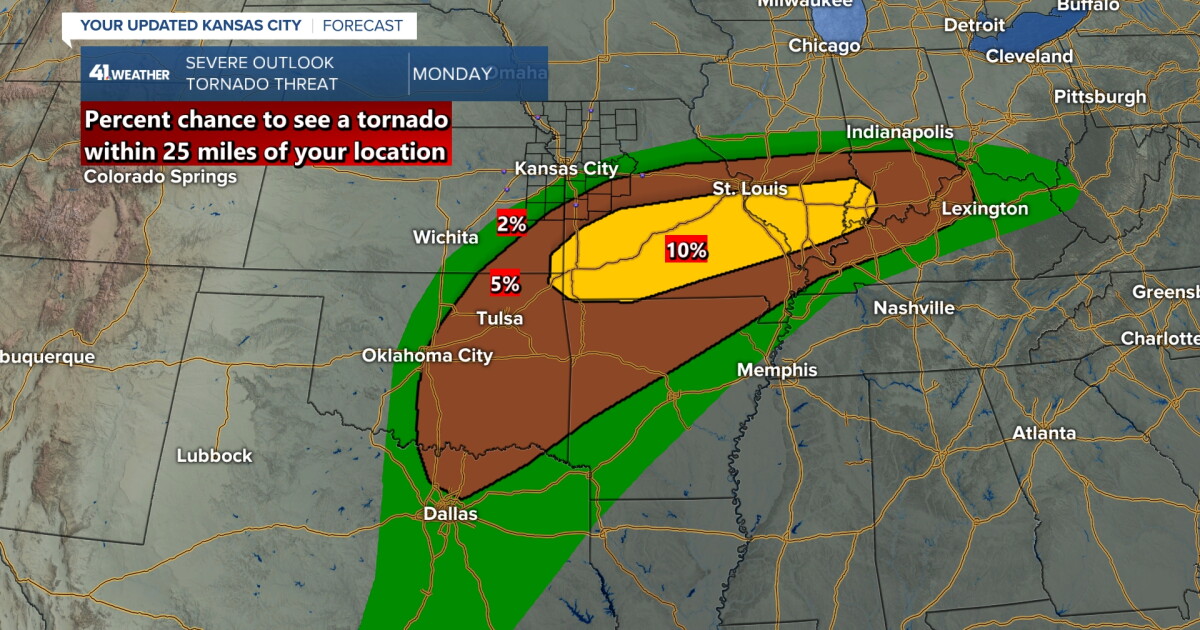 Weather Blog | Update on severe weather risks today, Monday - Vimarsana News