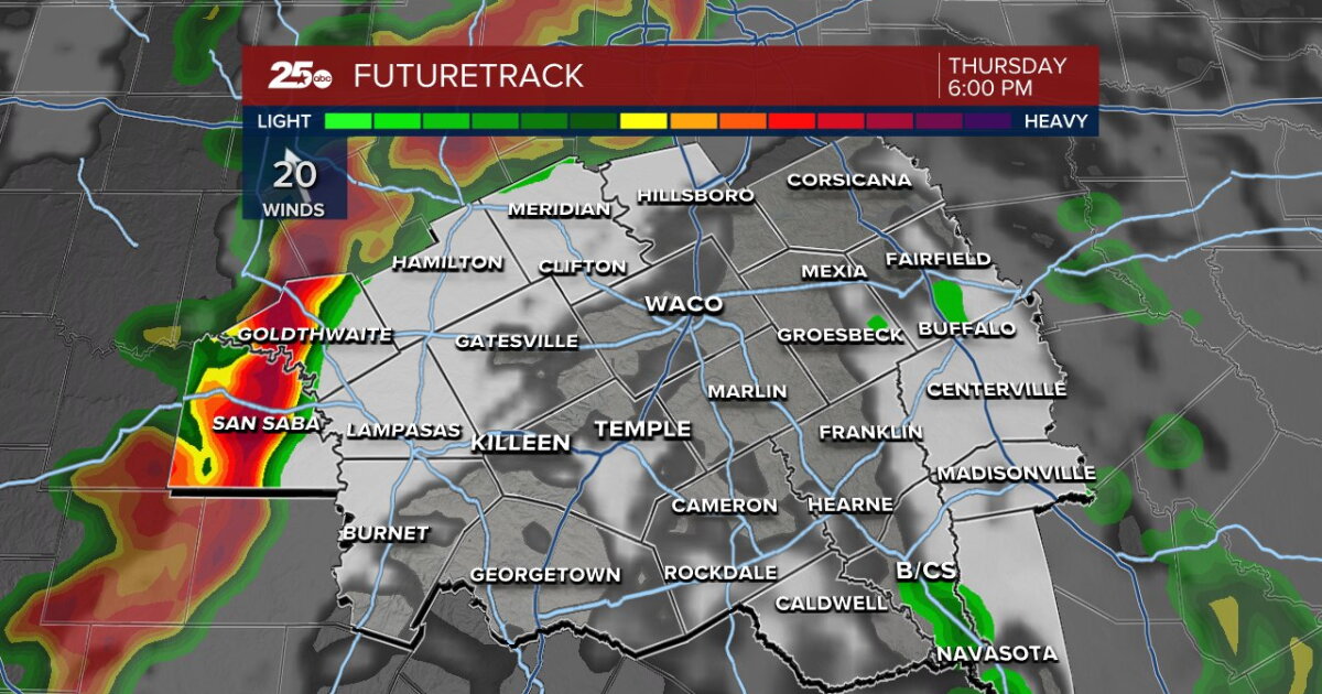 Severe Storms in Central Texas & the Brazos Valley: Follow updates here