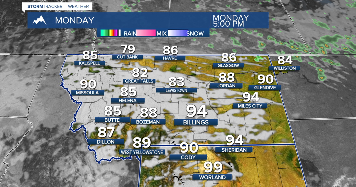 Monday brings a bit of a lull, but more heat and storms are waiting later in the week