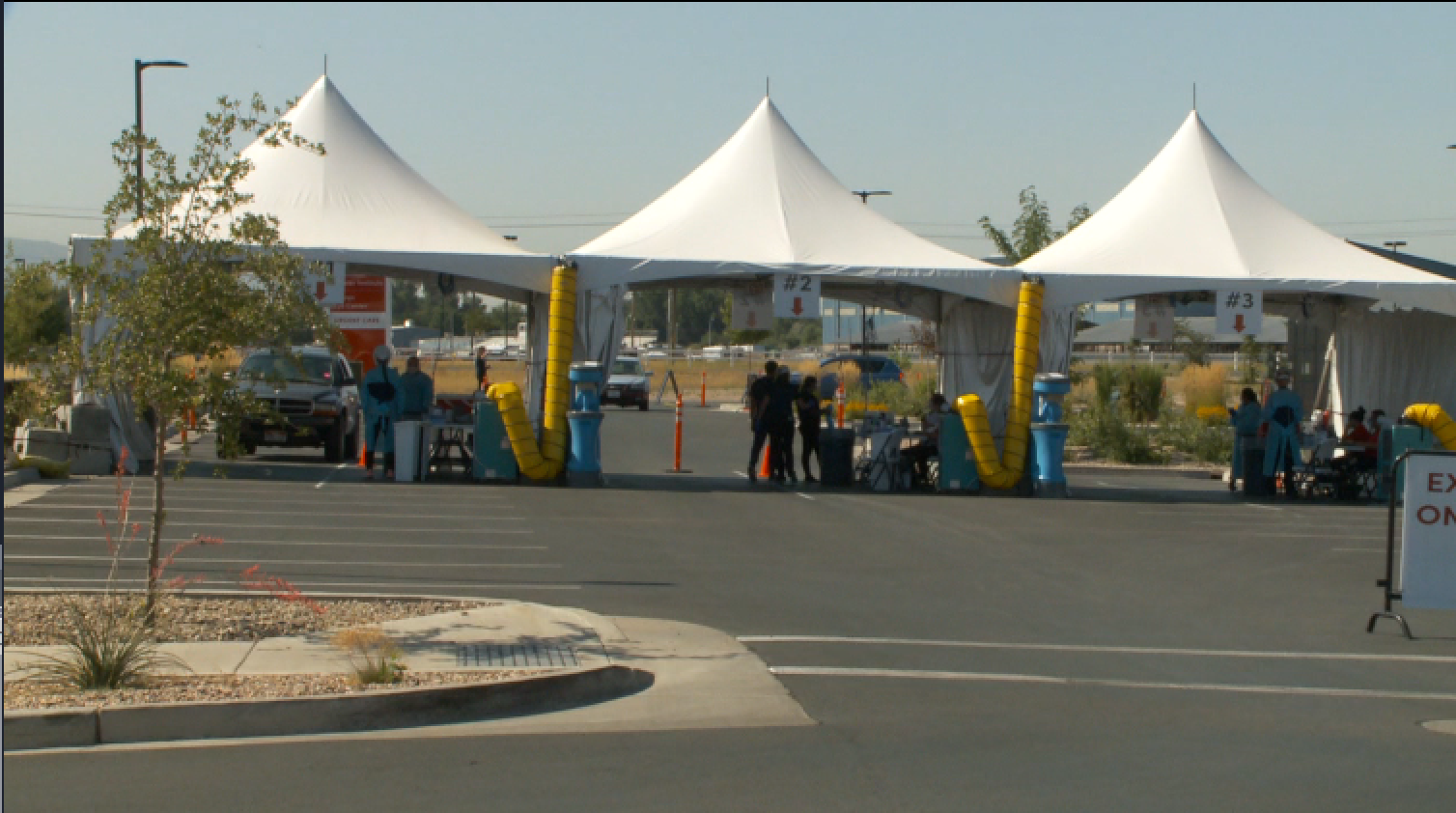 File Photo: COVID-19 Testing Site