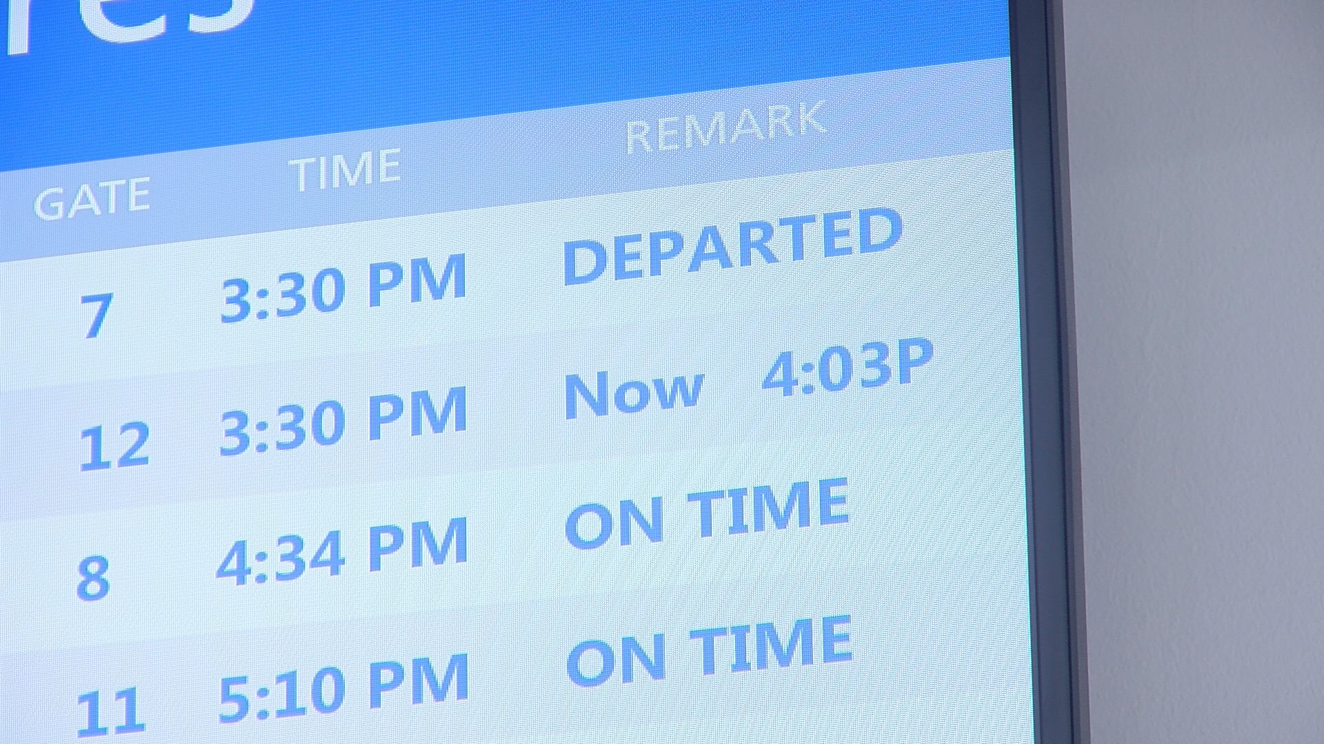 The Colorado Springs Airport says they track any weather that could potentially be dangerous