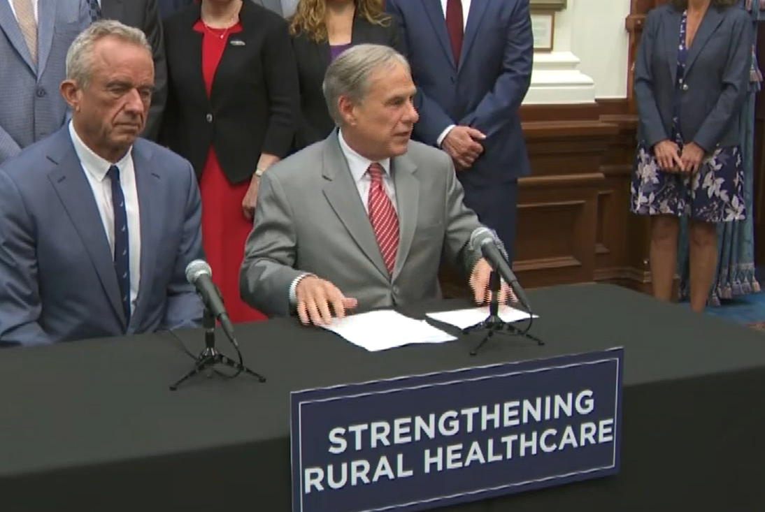 Governor Abbott rural healthcare 