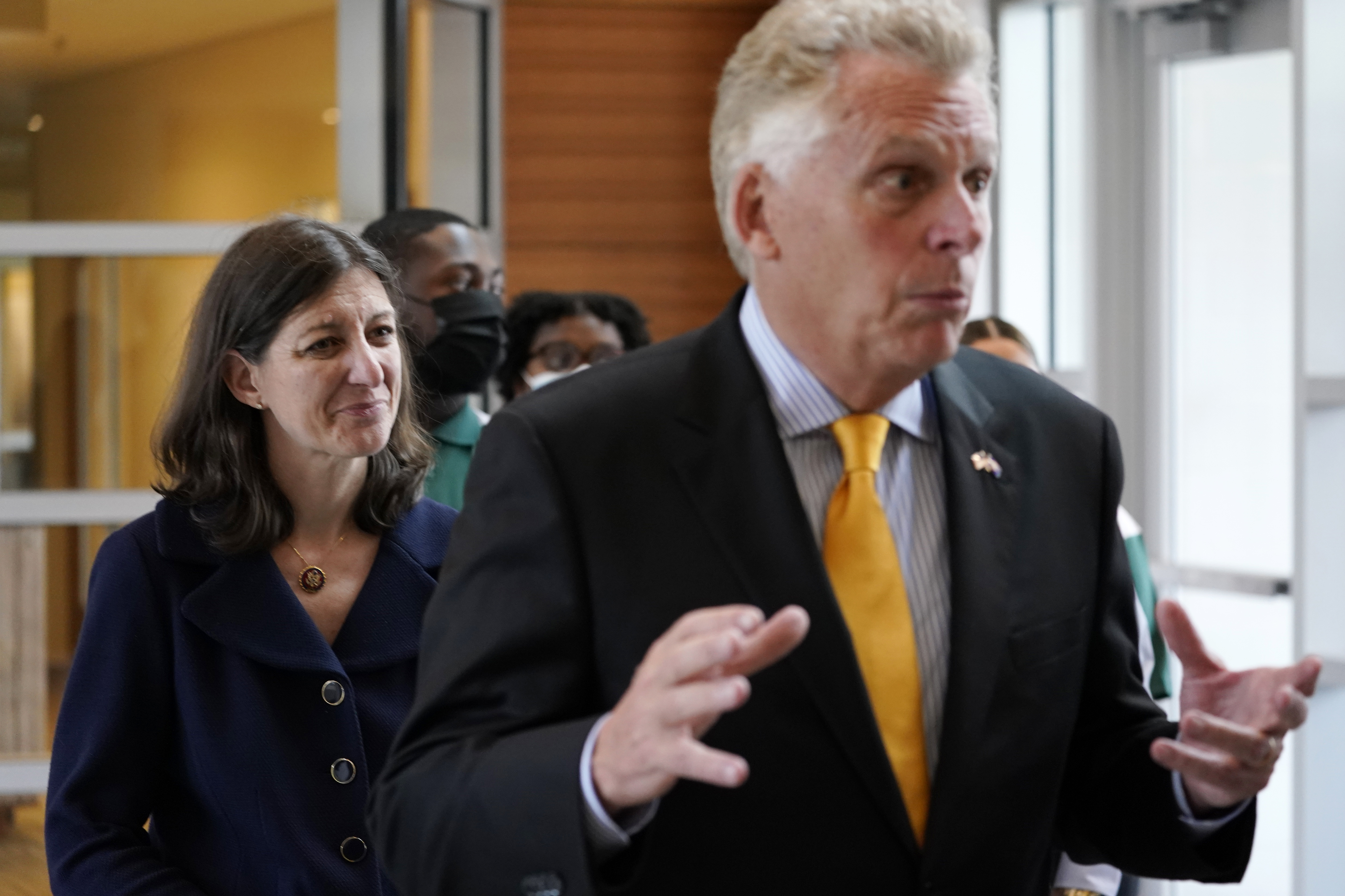 Elaine Luria, Terry McAuliffe