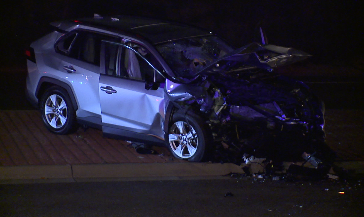Six injured in three-car Oceanside crash