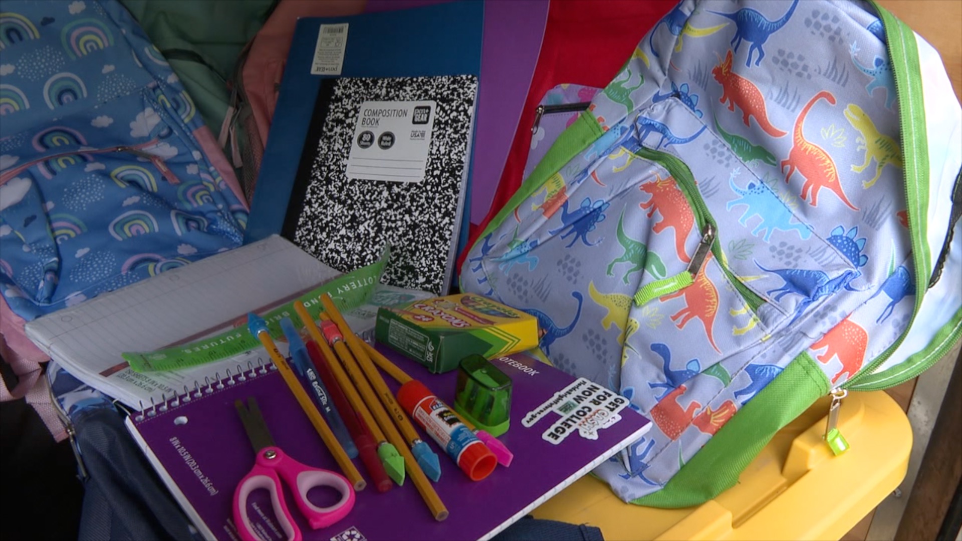School Supplies given away for FRESH Back to School Backpack Giveaway