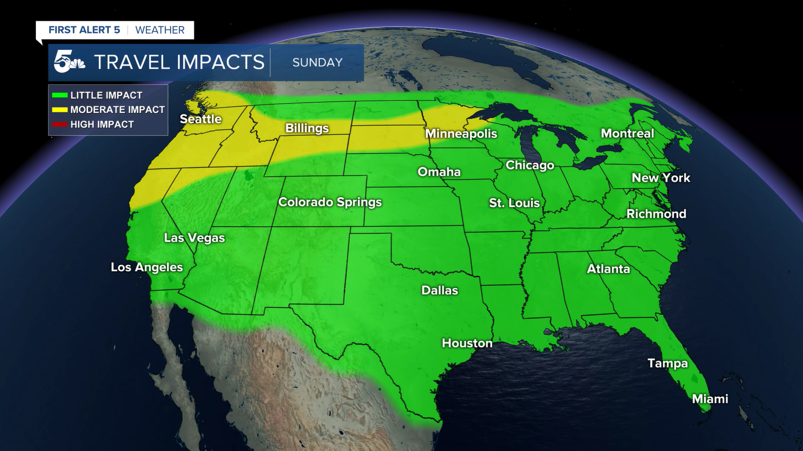 Holiday Travel Impacts Across the United States