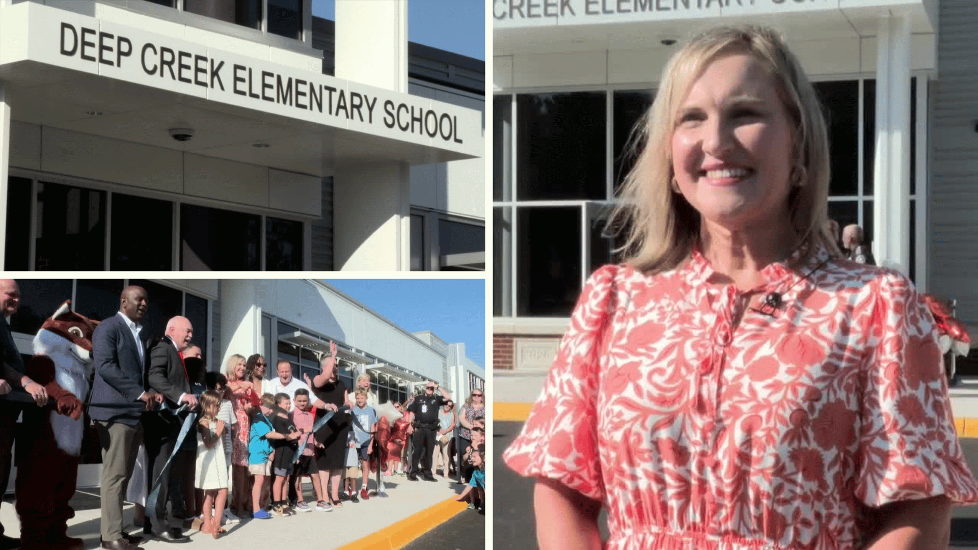Ribbon cutting opens new Deep Creek Elementary School in Chesterfield
