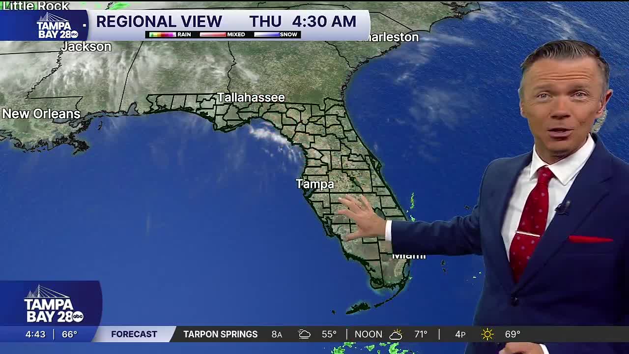 Forecast: Dense morning fog, afternoon sun. 