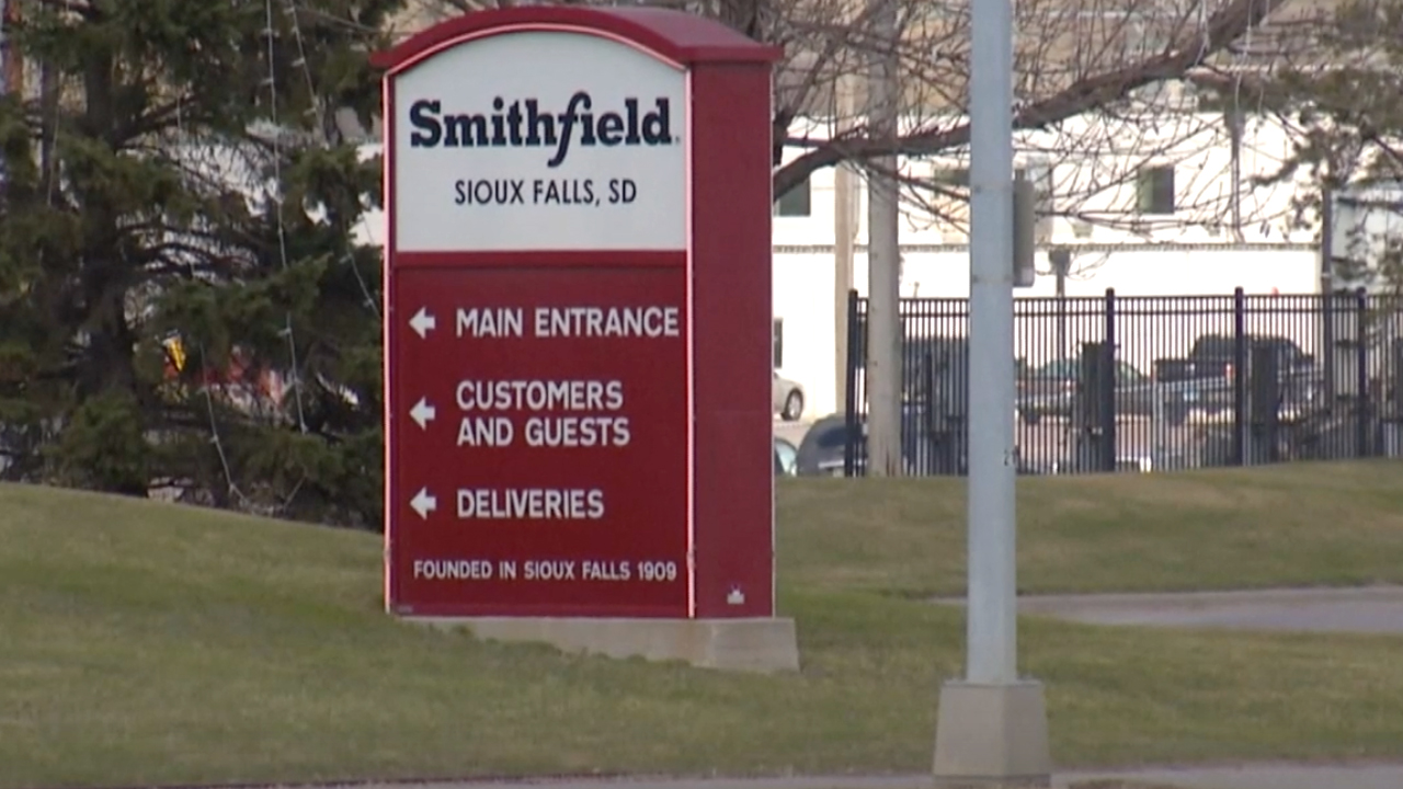 Virginia-based Smithfield Foods is closing its pork processing plant in Sioux Falls, South Dakota, until further notice, after dozens of employees tested positive for the coronavirus.