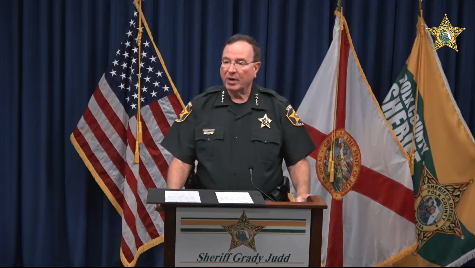 Polk County Sheriff Grady Judd