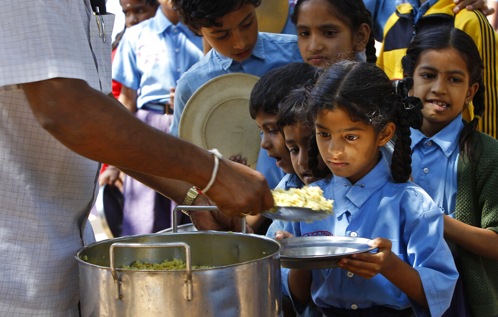 APTOPIX India Child Malnutrition