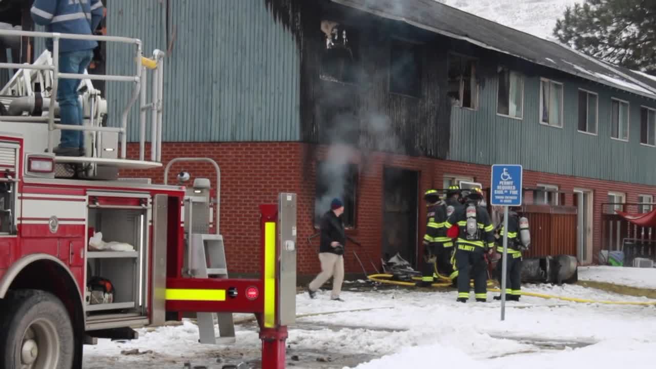 Yreka Court Fire 
