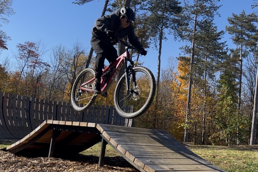 Mountain bike skills course opens