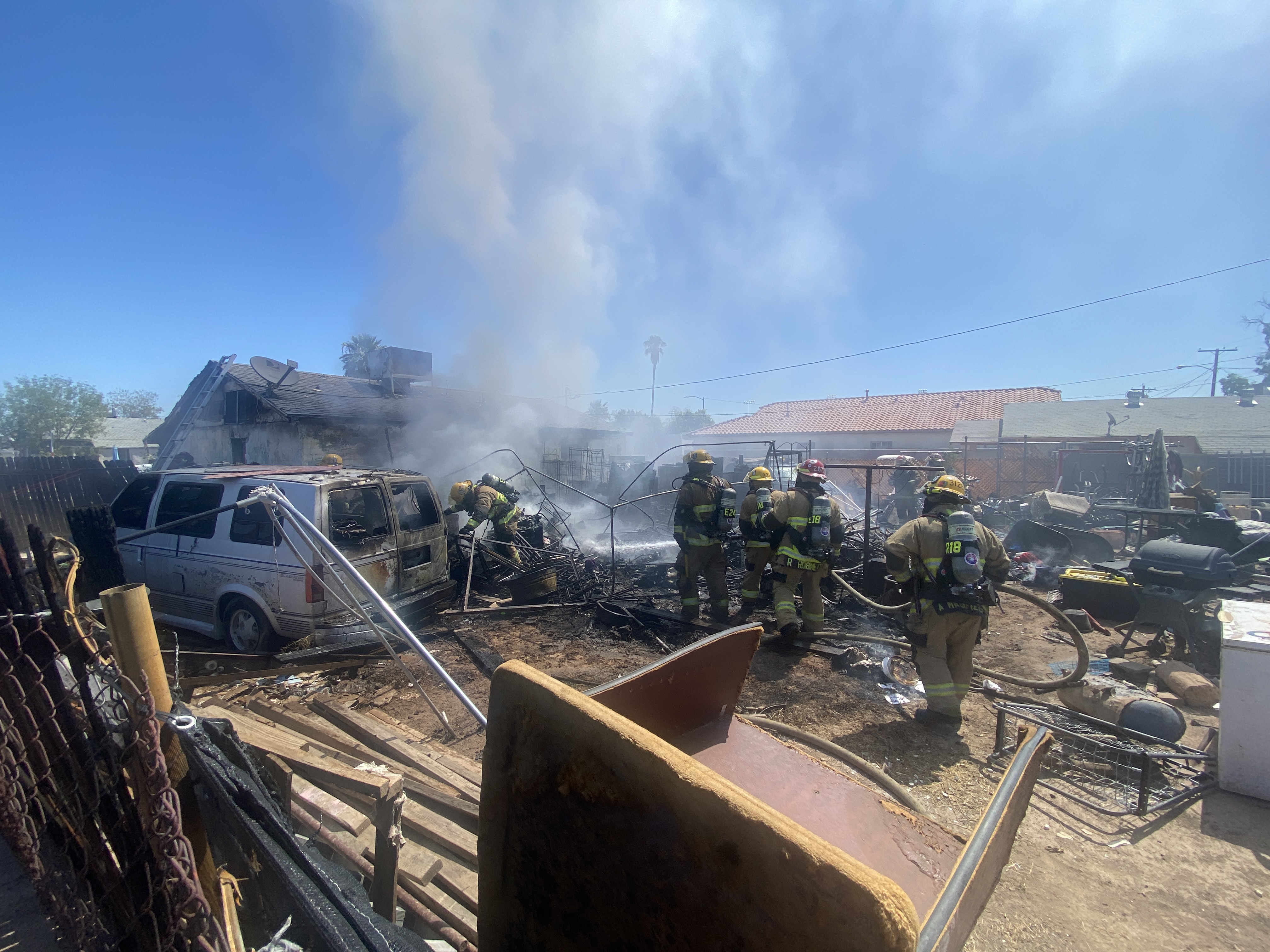 32nd St and McDowell Fire