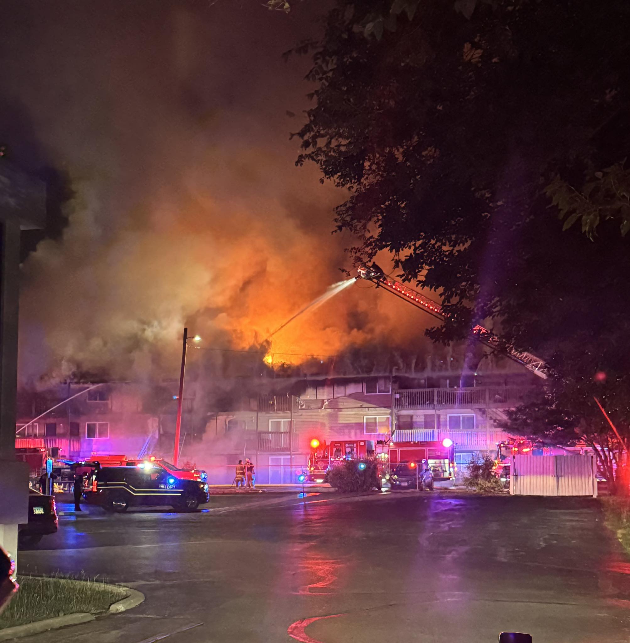 Overnight fire in Kansas City, Kansas