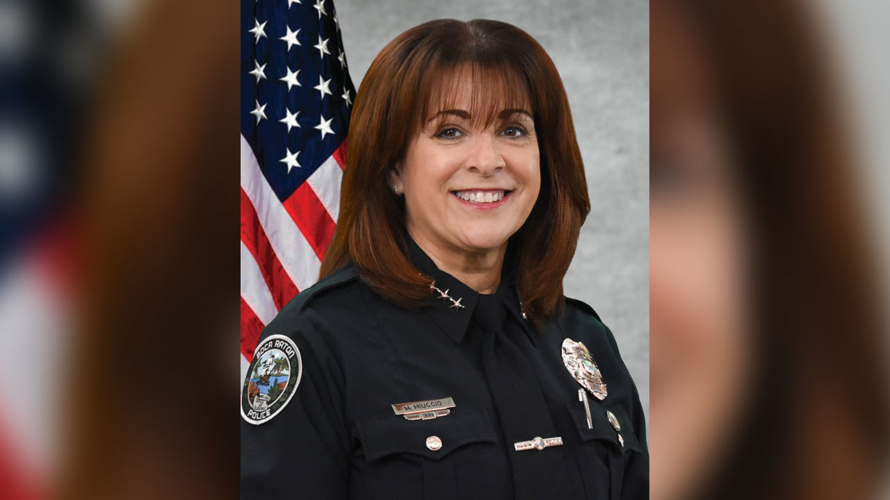 Former Boca Raton Police Chief Michele Miuccio