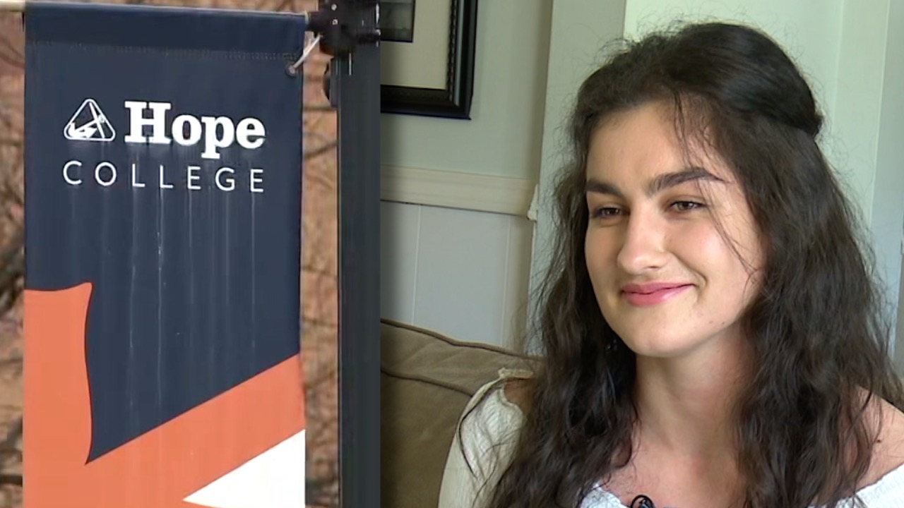 Ukraine student to hope college