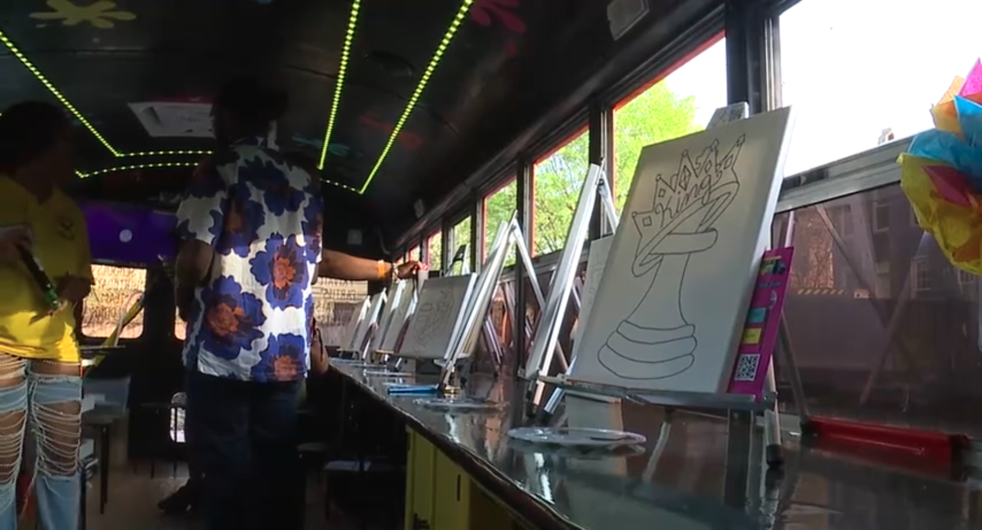 Mobile art and karaoke studio brings creativity to Baltimore neighborhoods