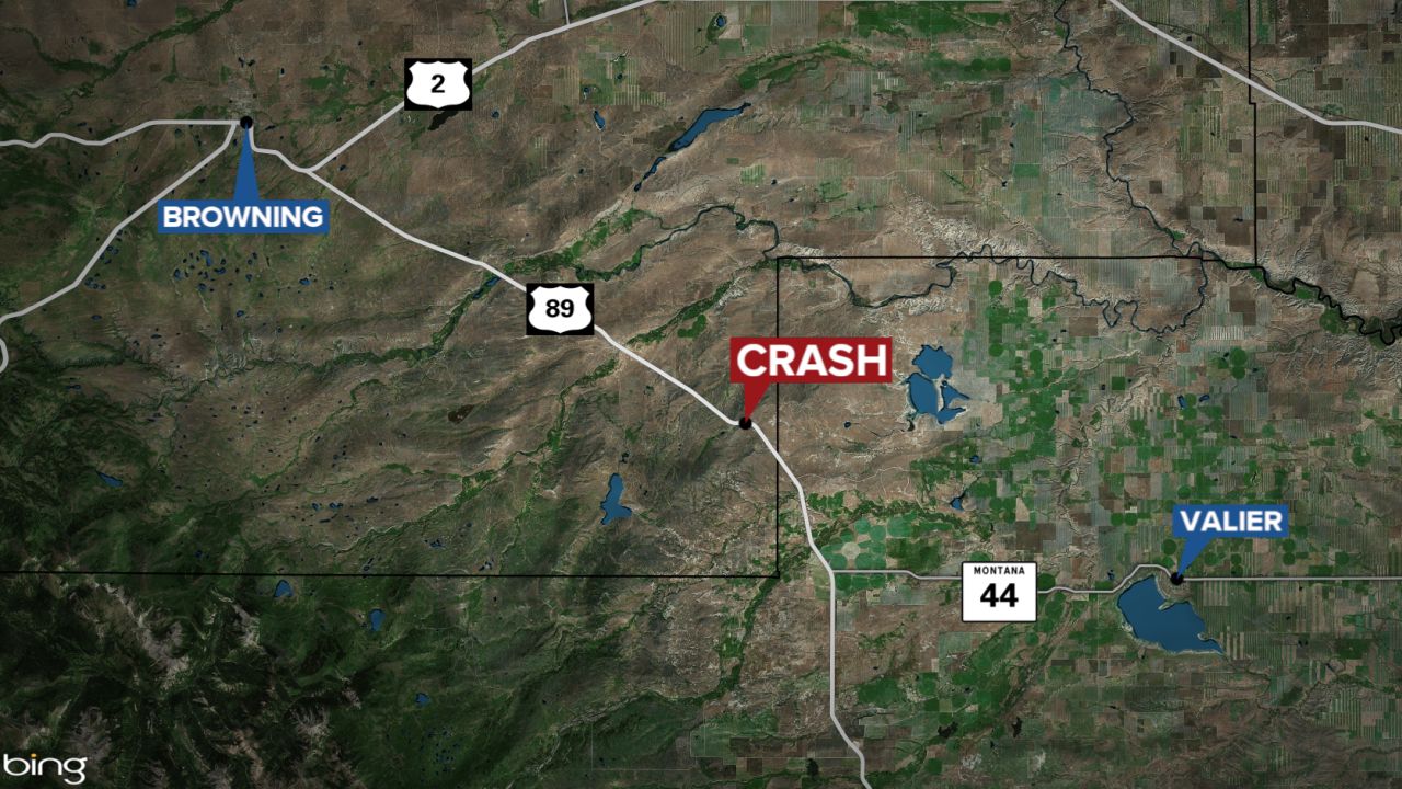 Young man dies in a crash in Glacier County