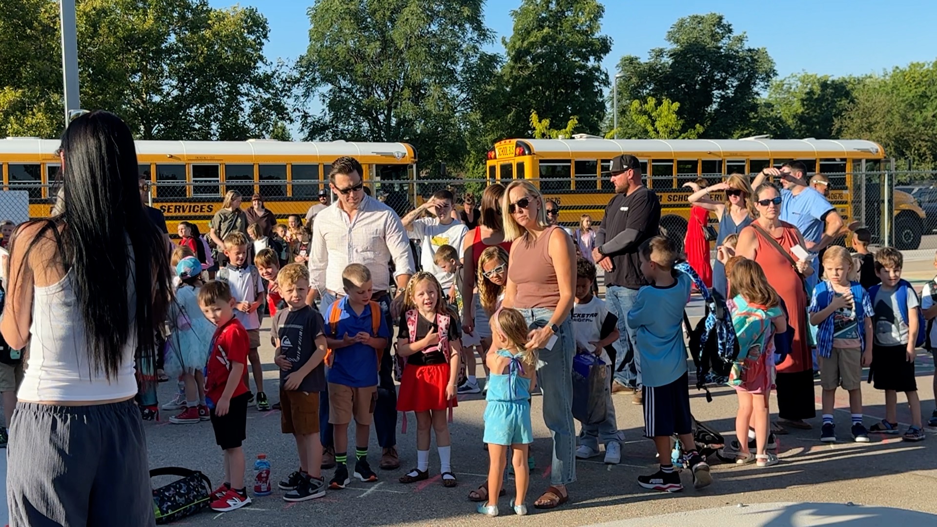 Mountain View Elementary back to school 