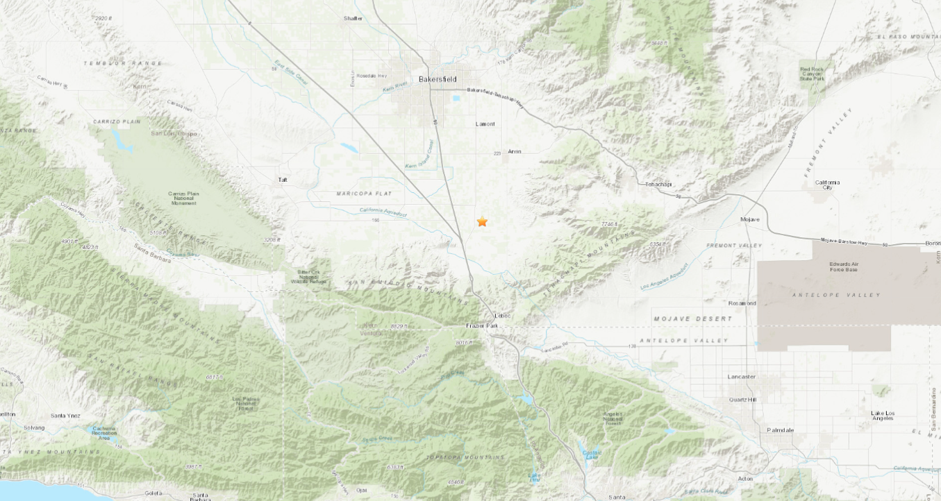Grapevine Earthquake, May 5, 2023