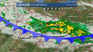 Rain chances tomorrow
