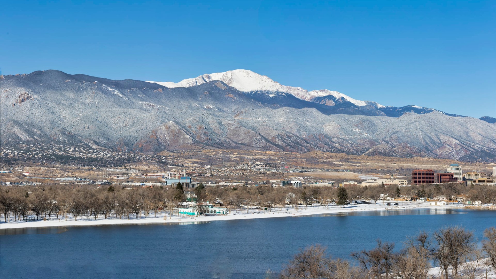 Snowy Colorado Springs