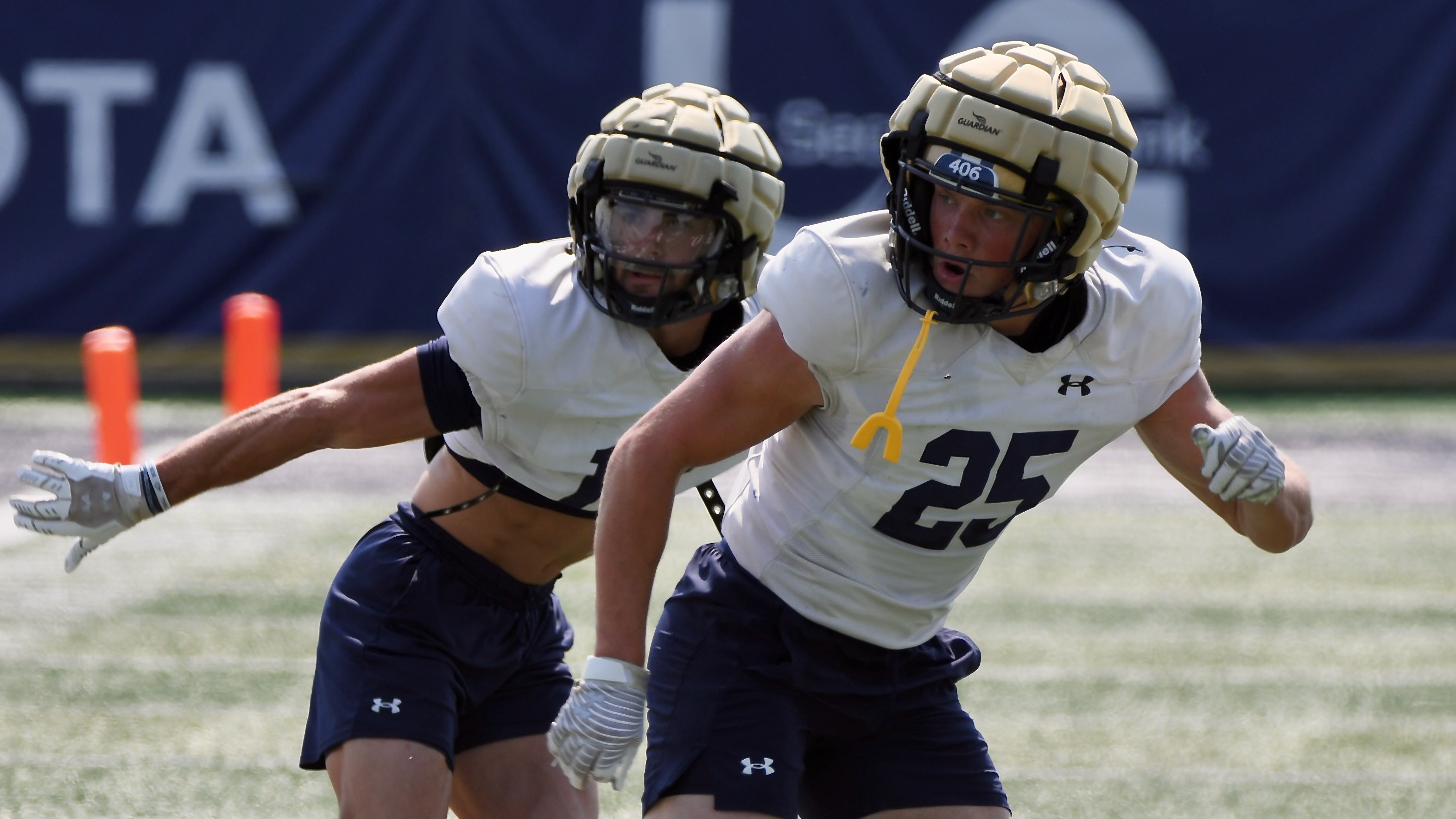 Montana State fall football practice