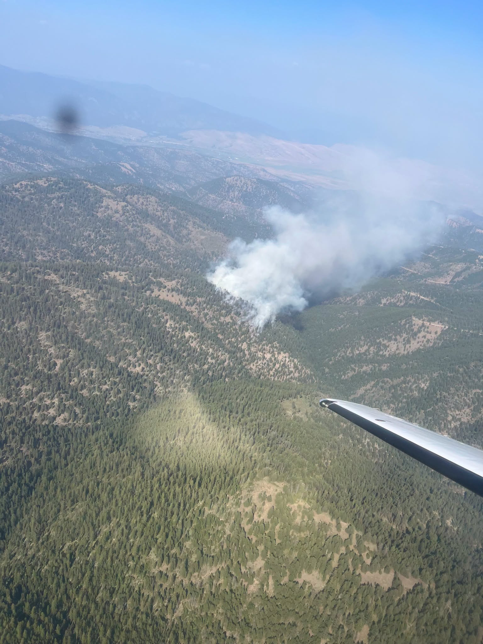 Two fires burn in the Lolo National Forest