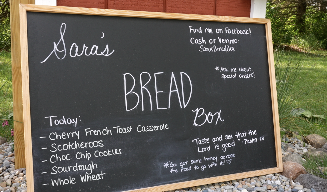Sara's Bread Box Weekly Menu