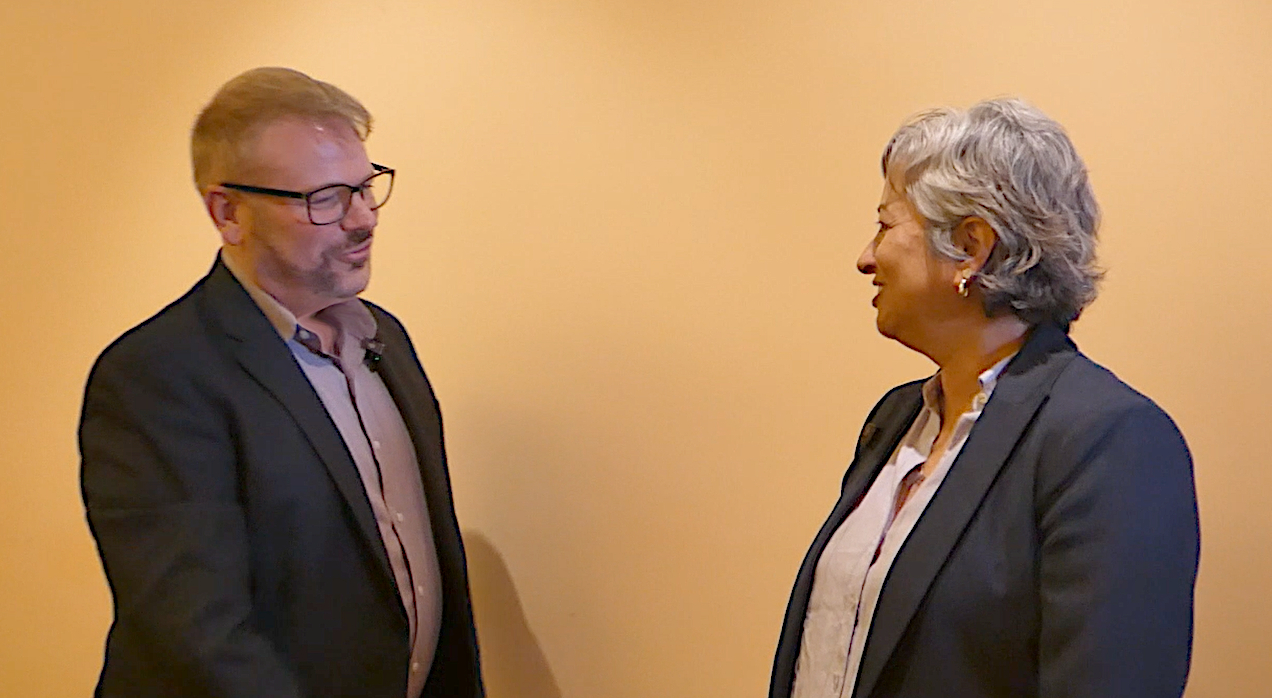 KGUN 9's Don Davis and Primavera Foundation CEO Tisha Tallman