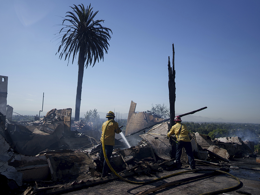 san bernardino southern California Wildfire