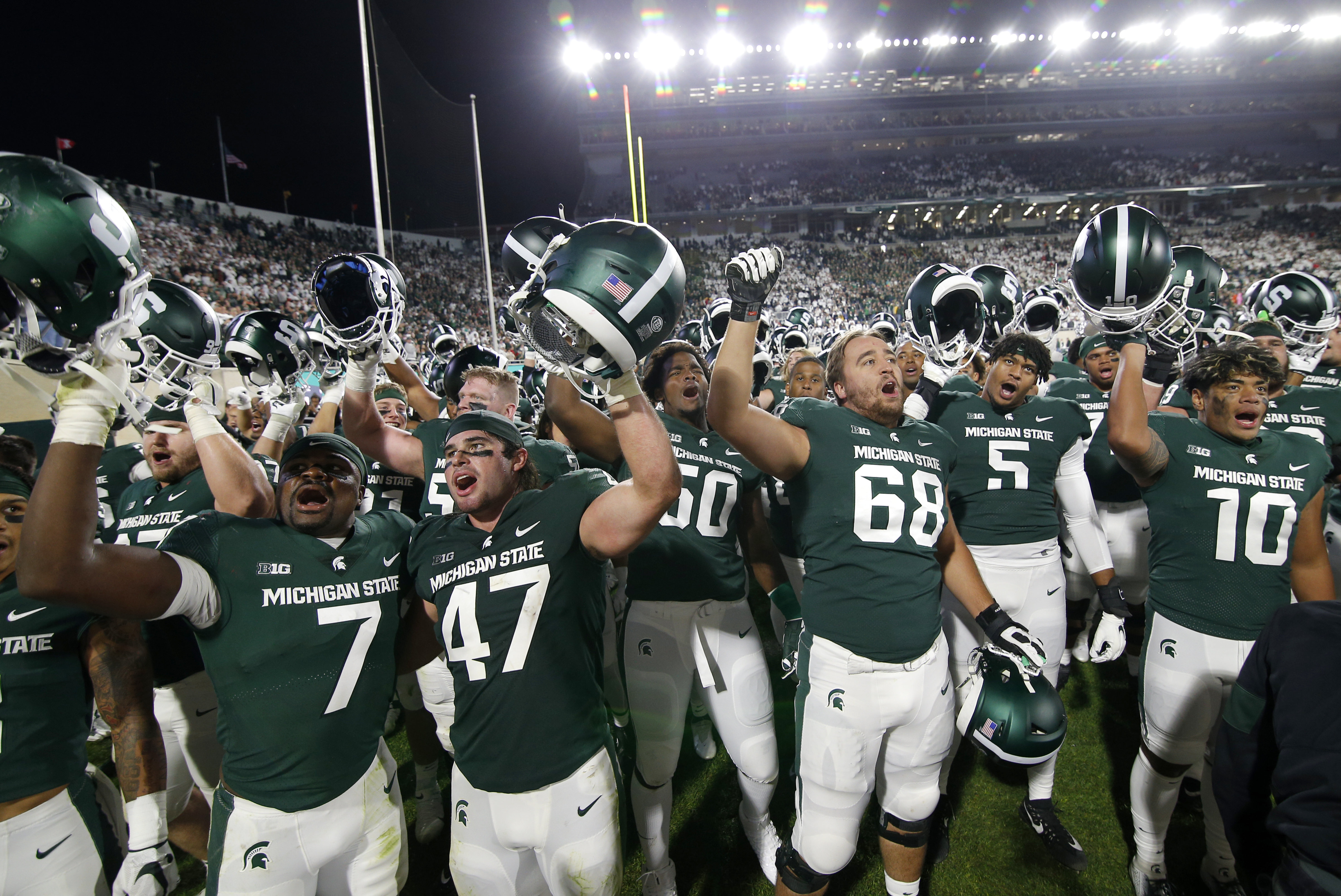 Nebraska Michigan State Football