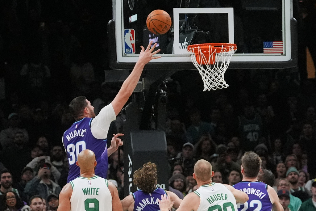 Jazz Celtics Basketball