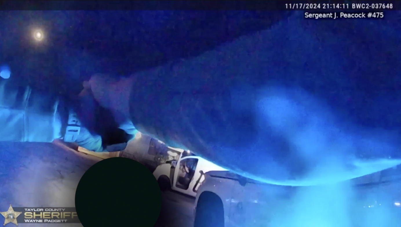 Bodycam video from Taylor County Sheriff's Office