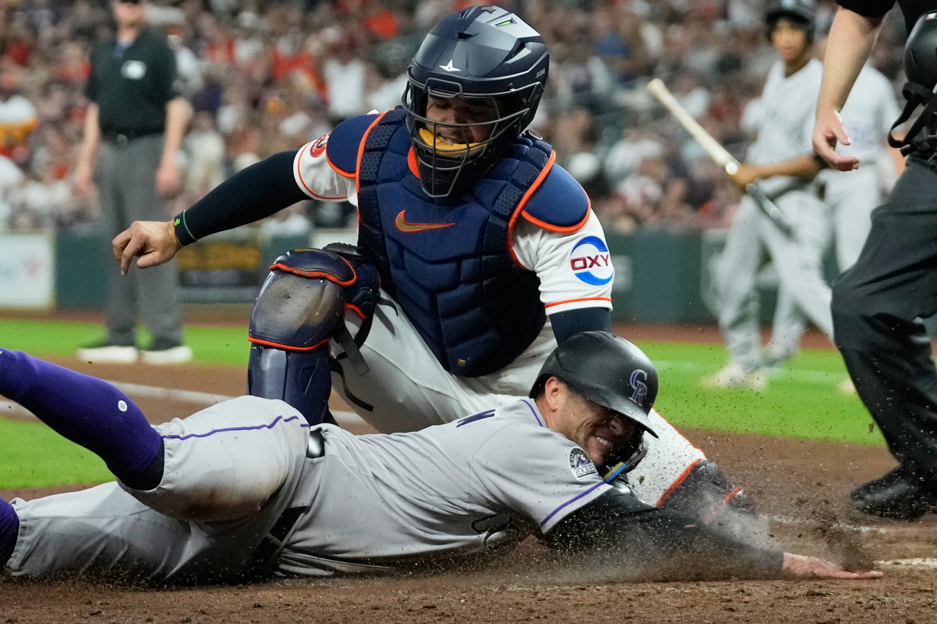 APTOPIX Rockies Astros Baseball
