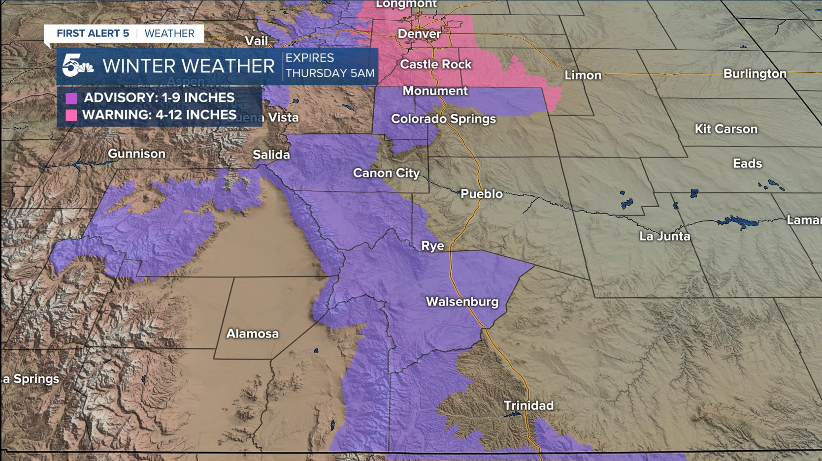 Winter Weather Advisory for February 16-17, 2022