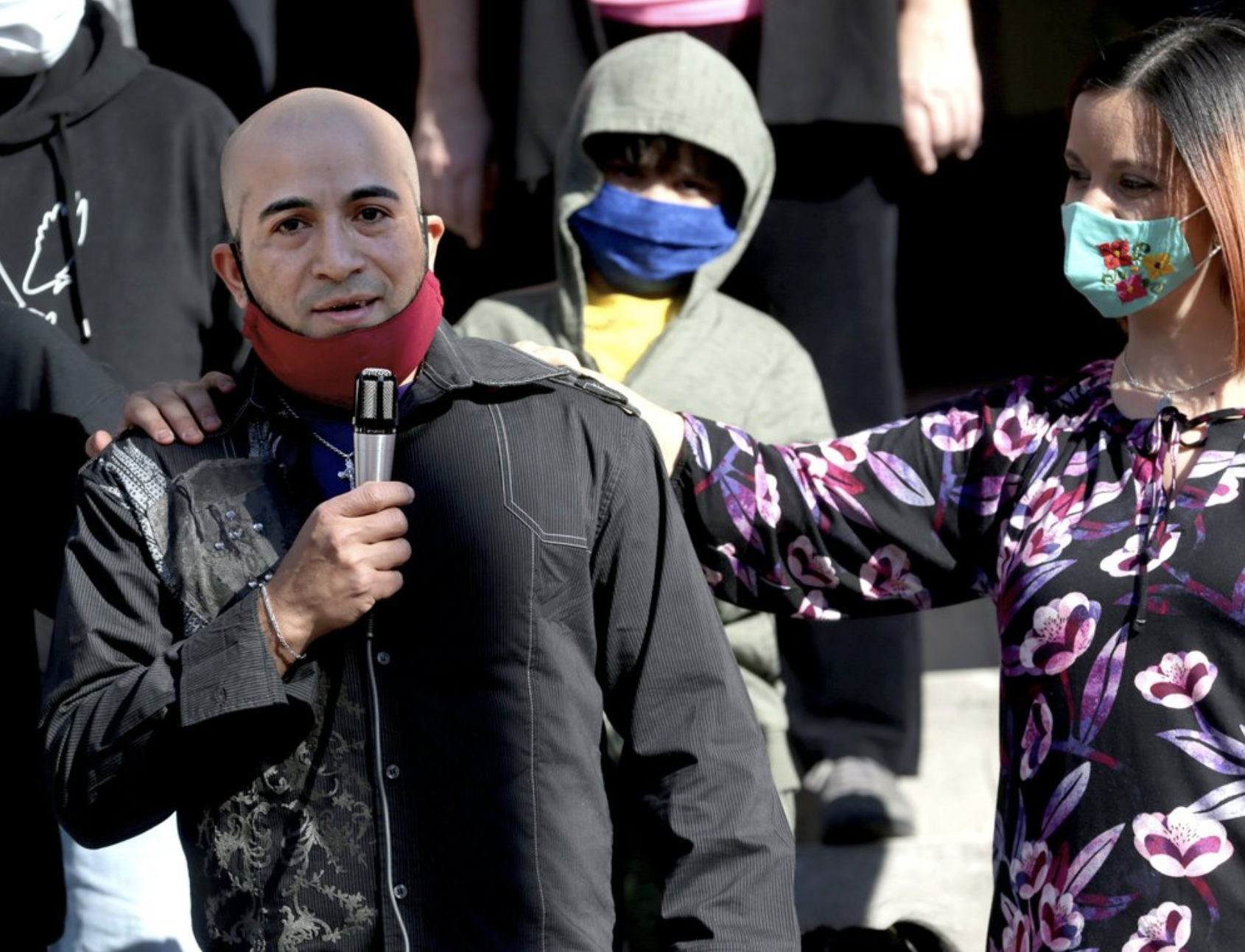 Honduran immigrant Alex Garcia