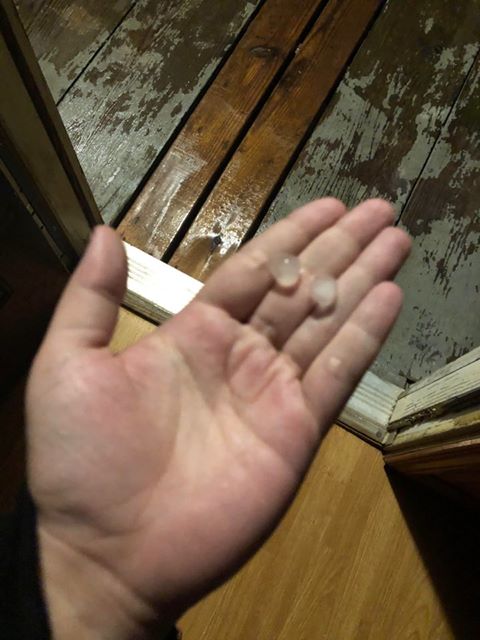 Hail in MIre