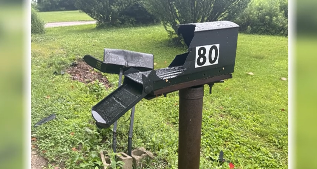 Mailbox vandalism in Rowan County
