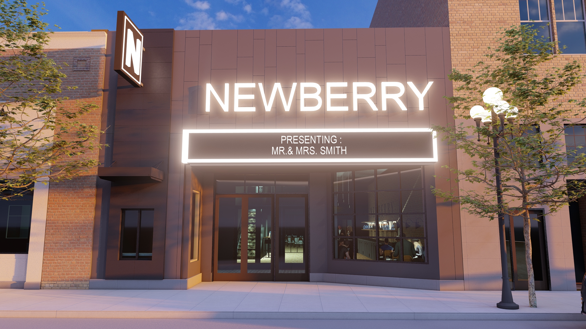 Artist rendering of The Newberry