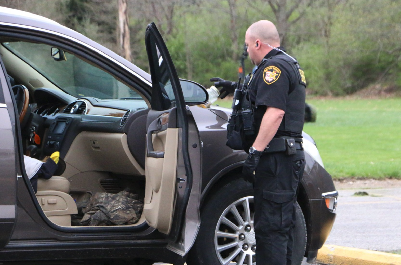 West Holmes Career Center mock dui crash arrest 