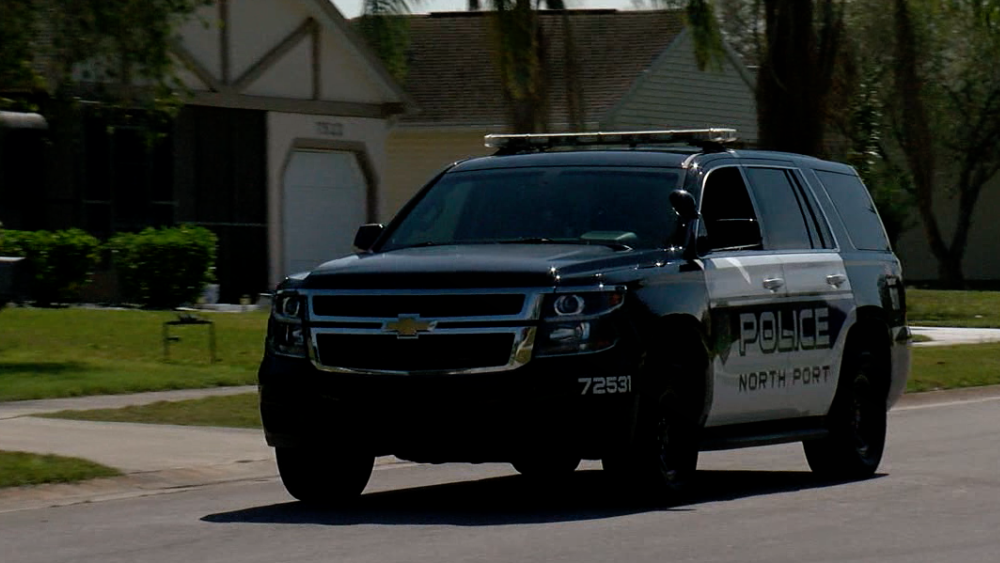 North Port police SUV