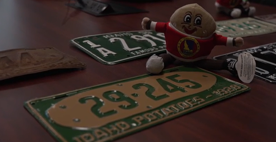 Idaho license plates