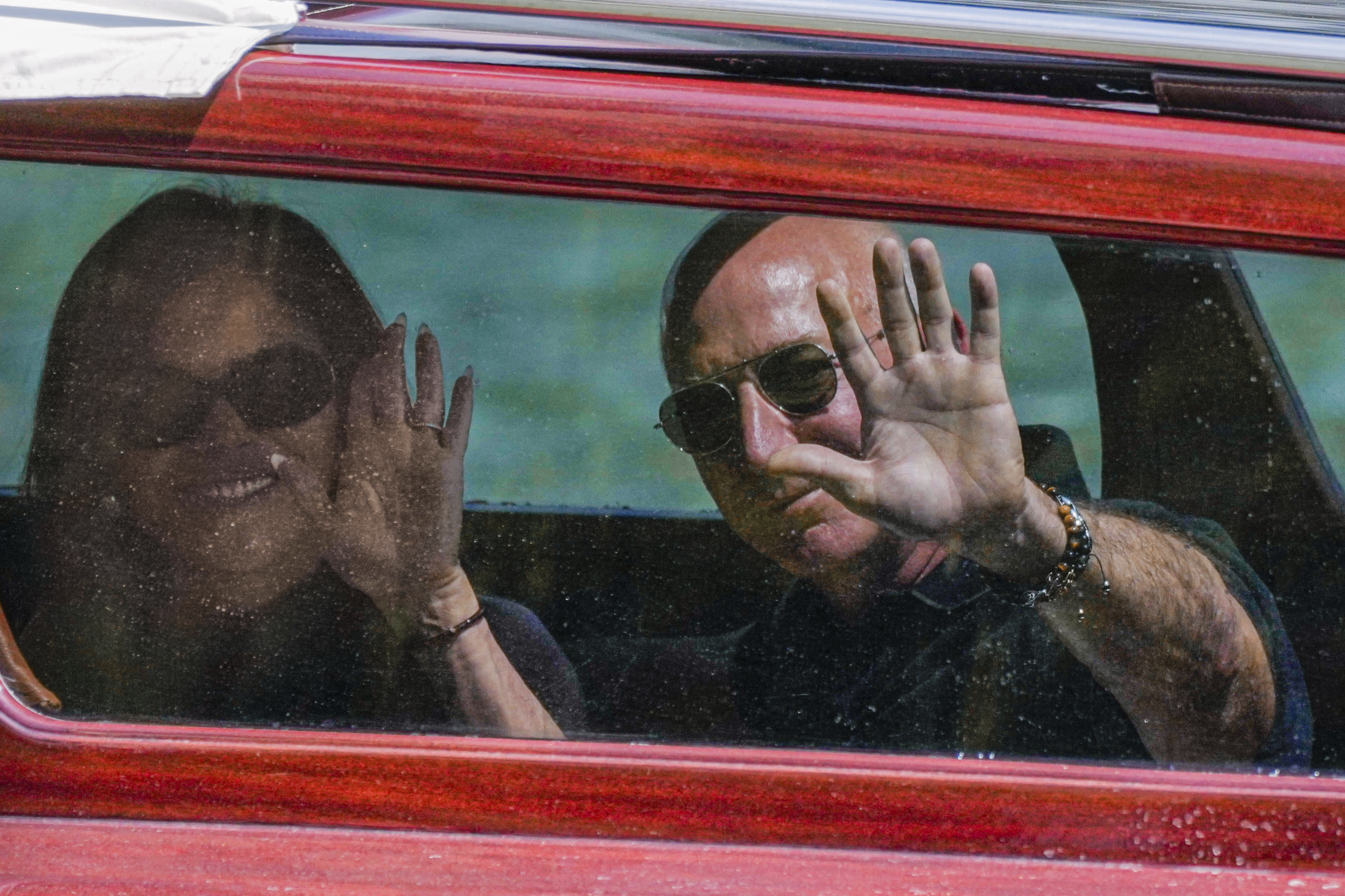 APTOPIX Italy Venice Bezos Wedding
