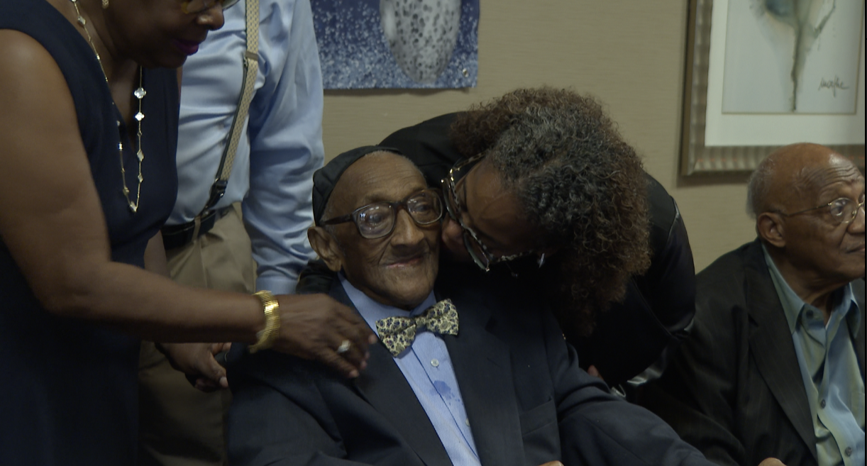 Suffolk man celebrates his 105th birthday and shares with us the secret to living a long life