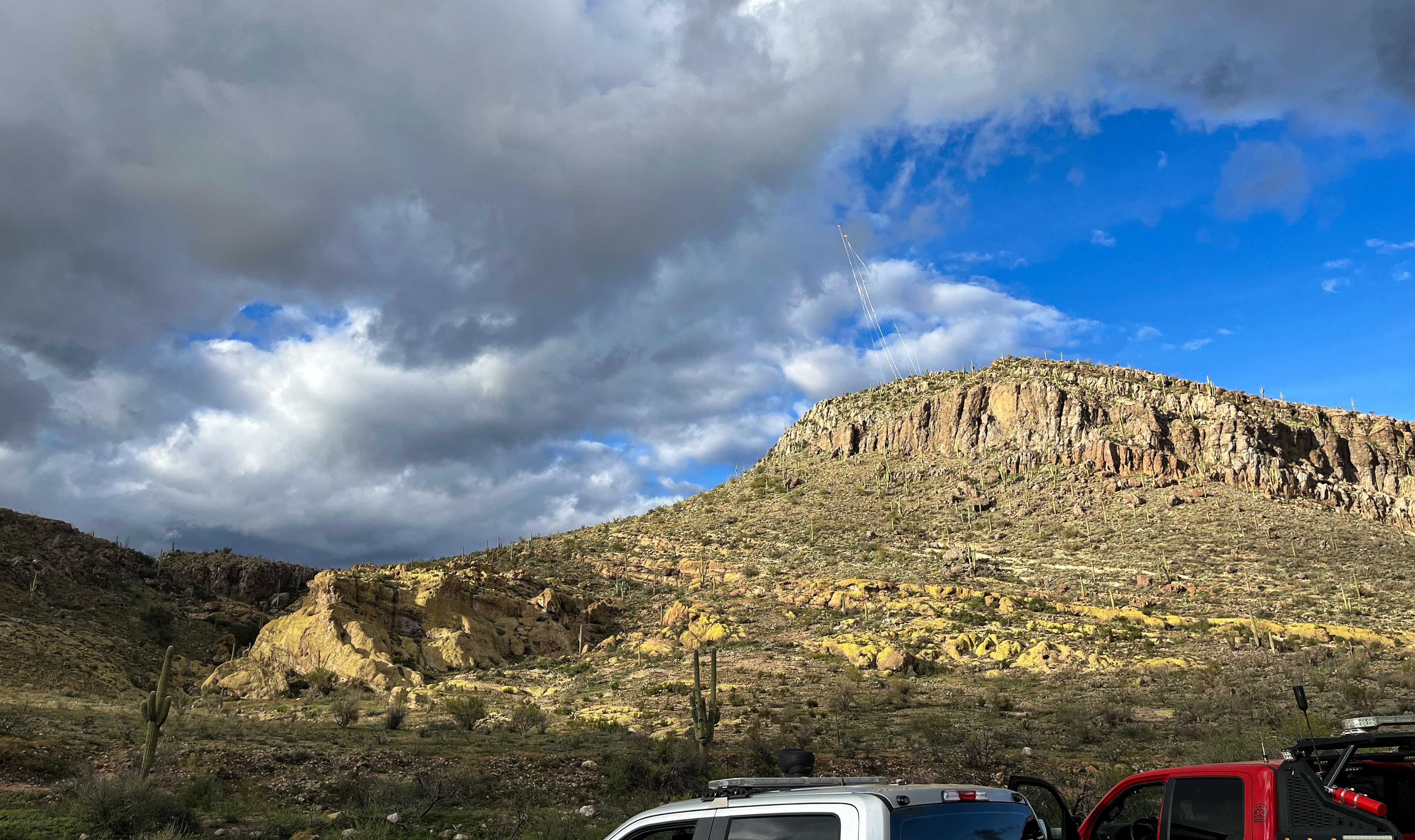 slack line helicopter crash 