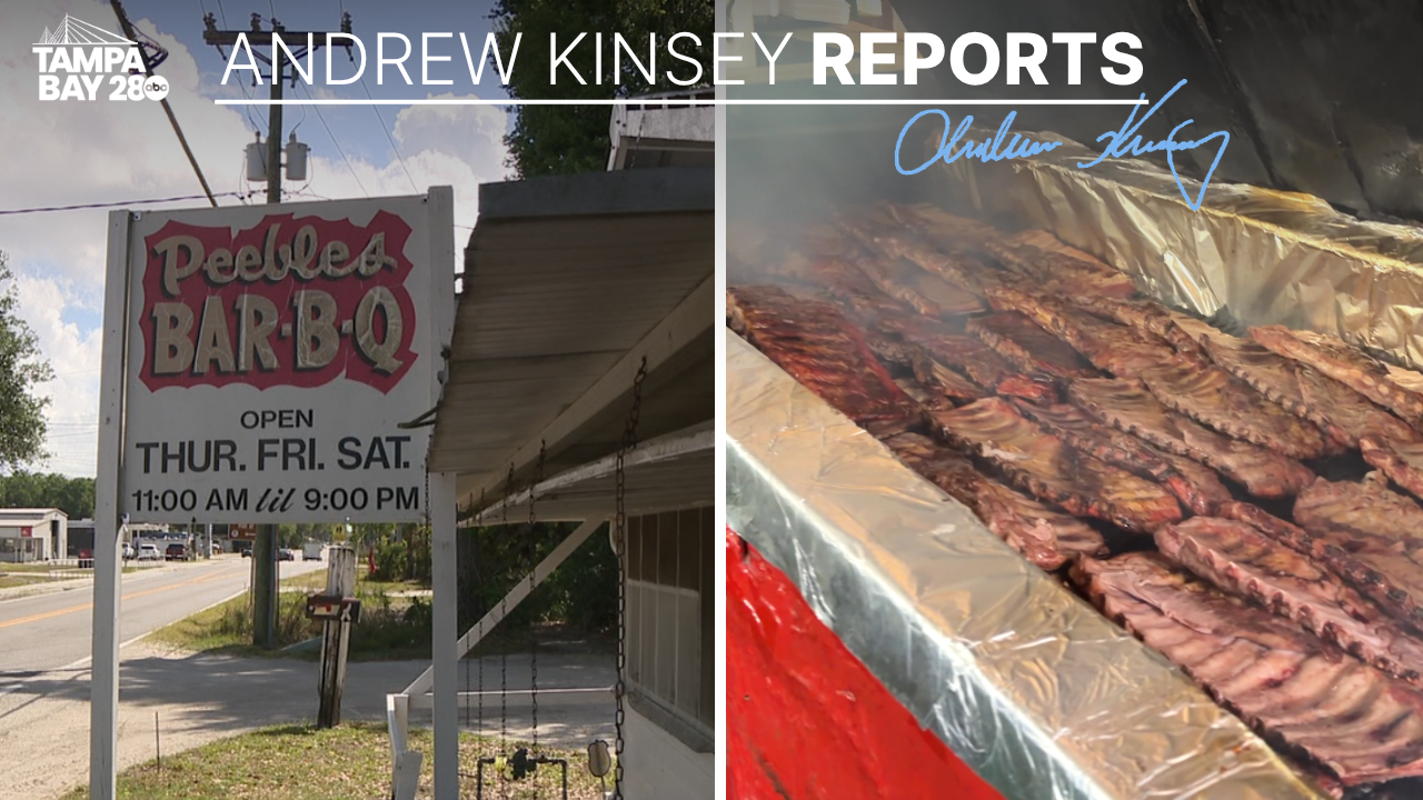 Peebles BBQ in Auburndale has been serving slow-cooked ribs and chopped pork since 1947