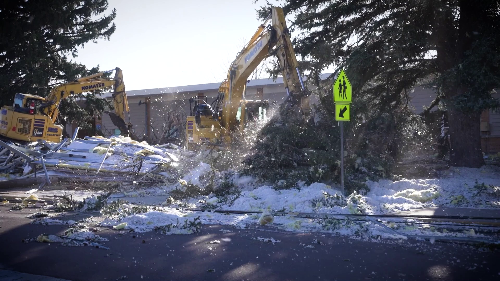 What's next for Lincoln Elementary School after major wind damage?